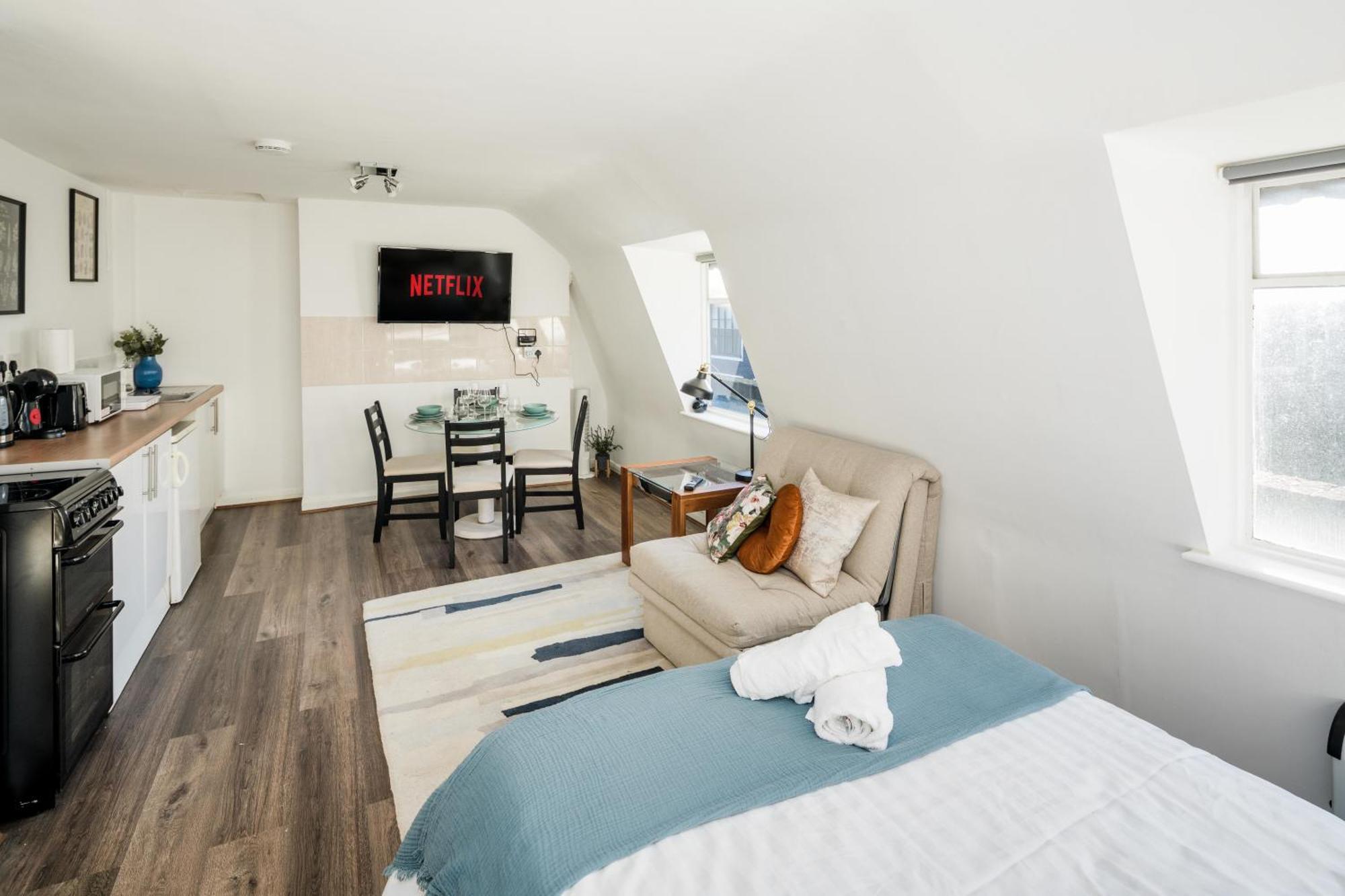 Bright Fitzrovia Studio London Exterior foto