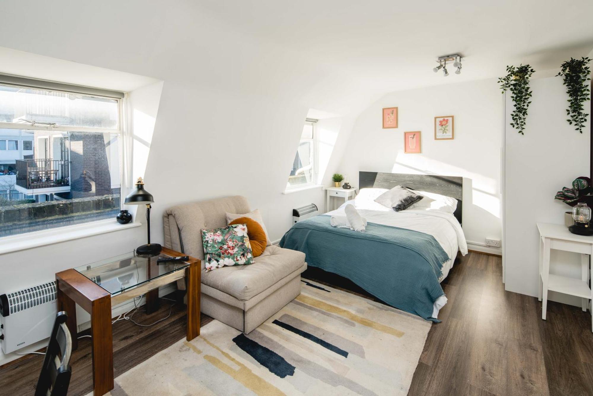 Bright Fitzrovia Studio London Exterior foto