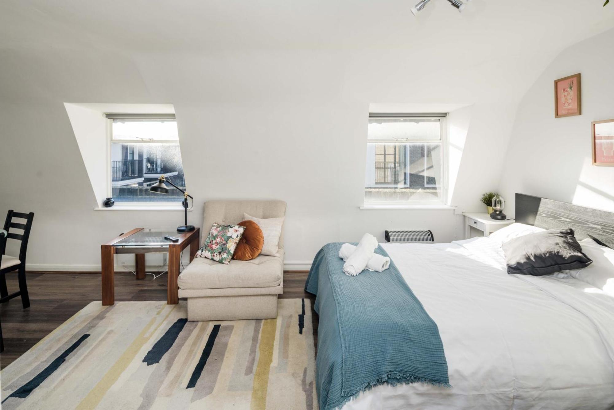 Bright Fitzrovia Studio London Exterior foto